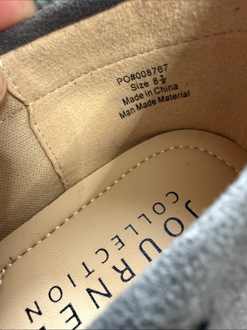 Journee Collection Mocacin with laces - Picture 4 of 8